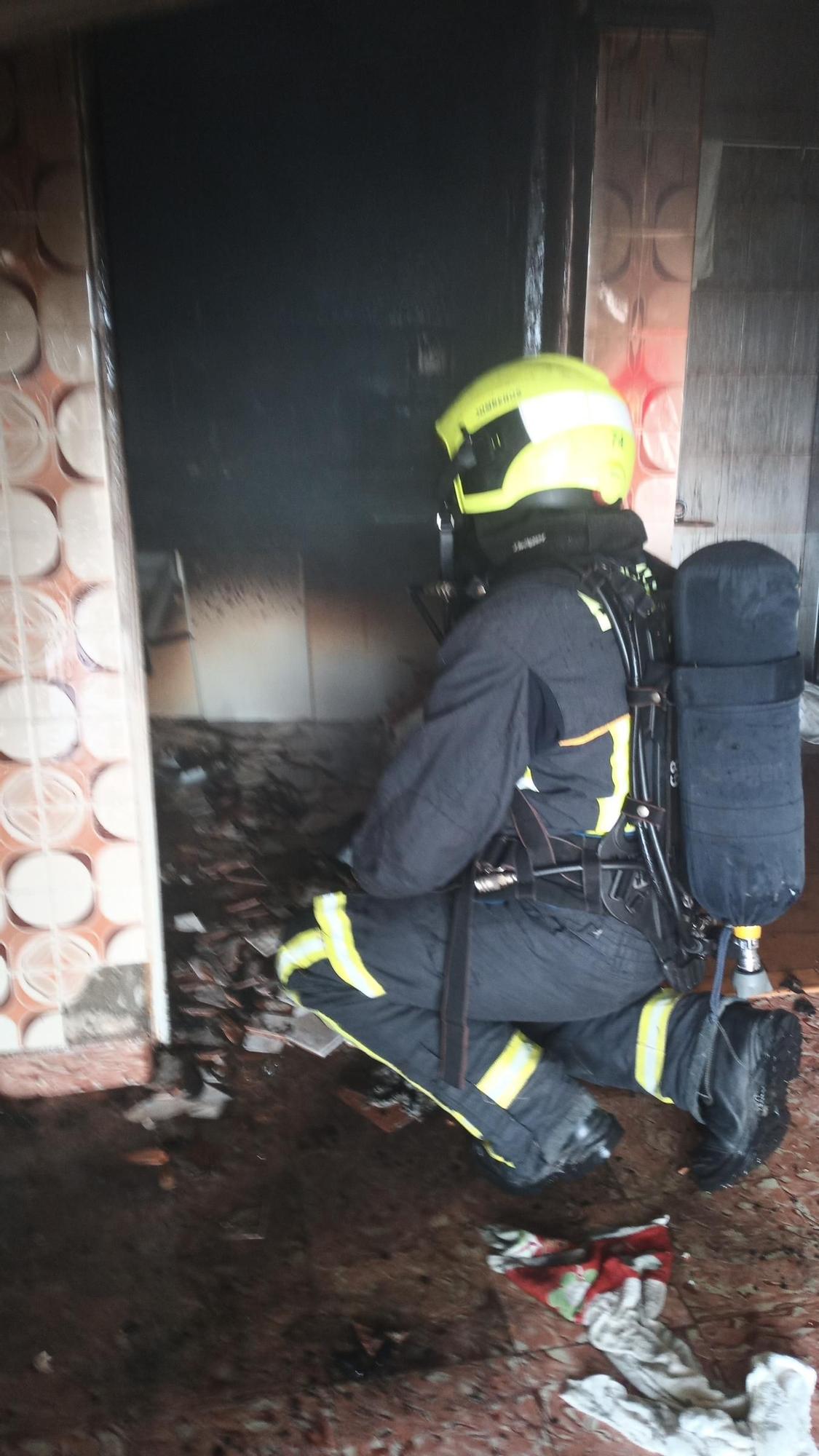 Sofocado un incendio en una vivienda de Agüimes