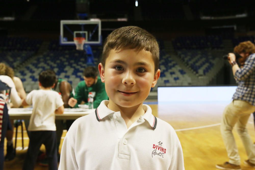 El Unicaja abre su entrenamiento al público