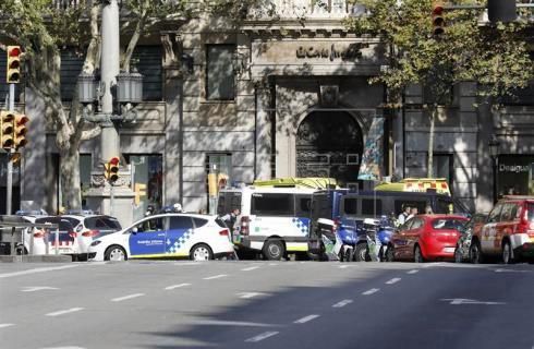 Atentado terrorista en las Ramblas