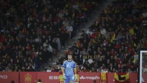 Joan Garcia fue uno de los protagonistas del España-Egipto