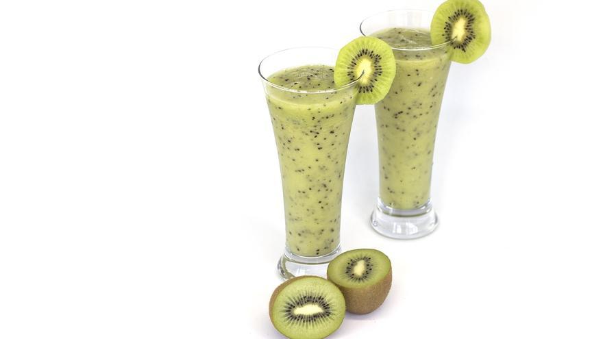 El batido de yogur de frutas ideal como snack y para adelgazar