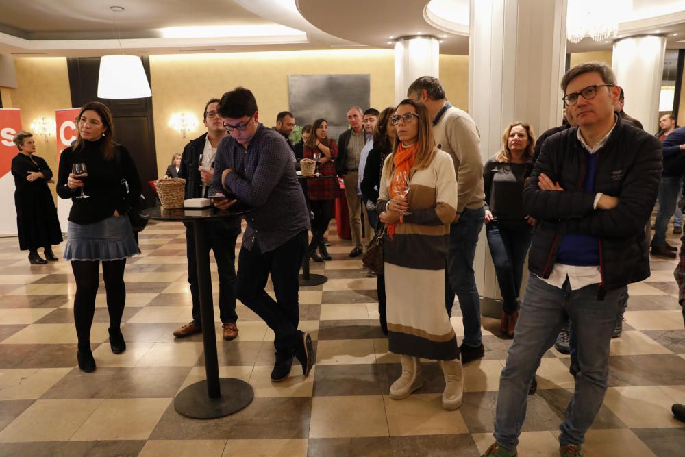 La amarga noche electoral de Ciudadanos en Asturia