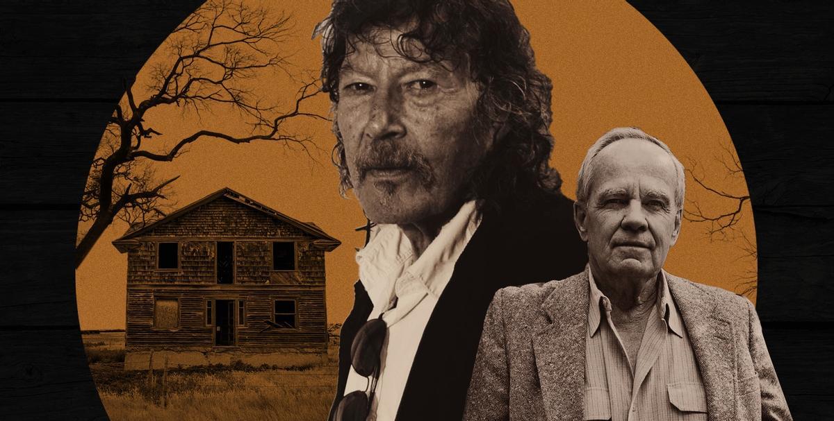 William Gay (a la izquierda) y Cormac McCarthy (a la derecha)