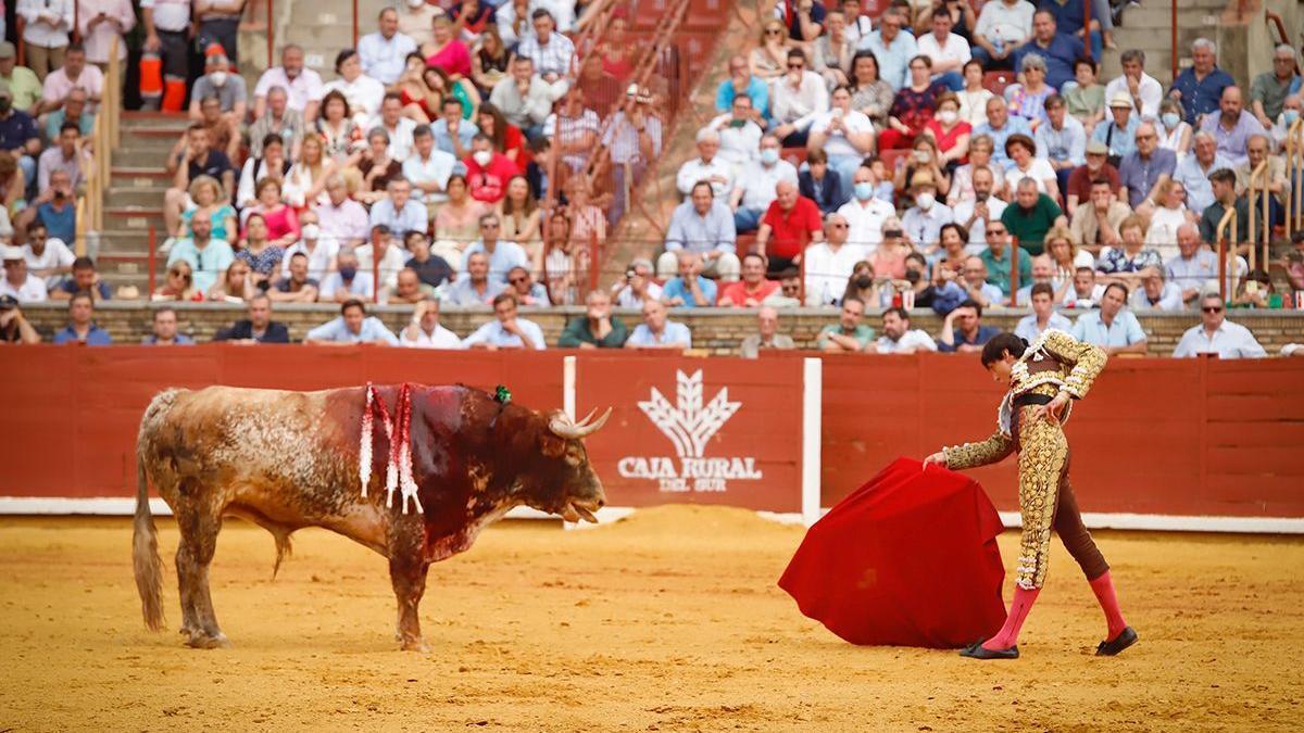 Roca Rey en el coso de Los Califas, el pasado sábado 21 de mayo.