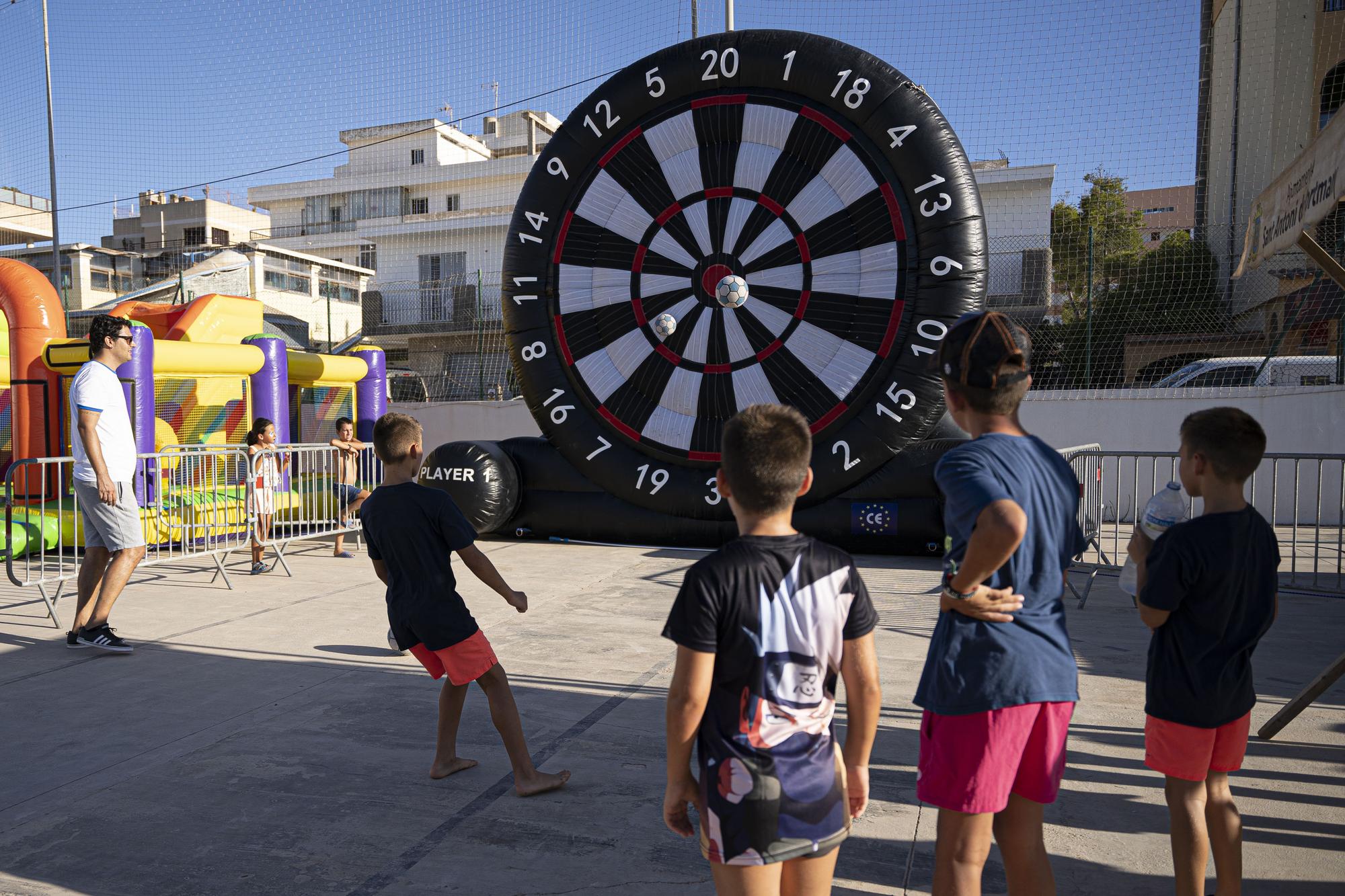 Fiestas de Sant Bartomeu: jugar al aire libre en el Club Supergarrits