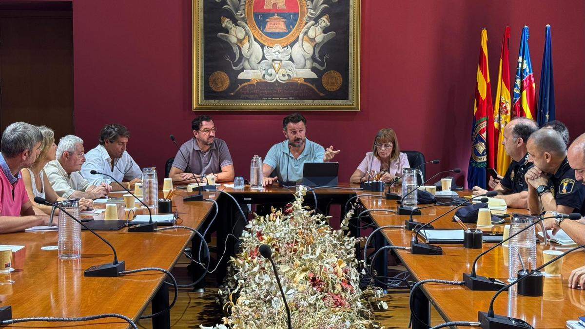 Una reunión sobre el ciberataque