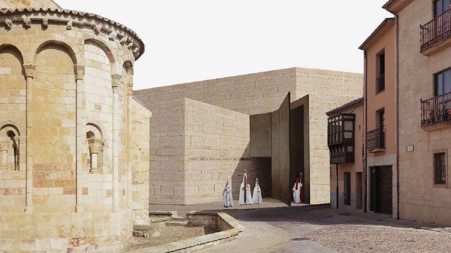 Imagen de cómo sería el nuevo Museo de Semana Santa de Zamora