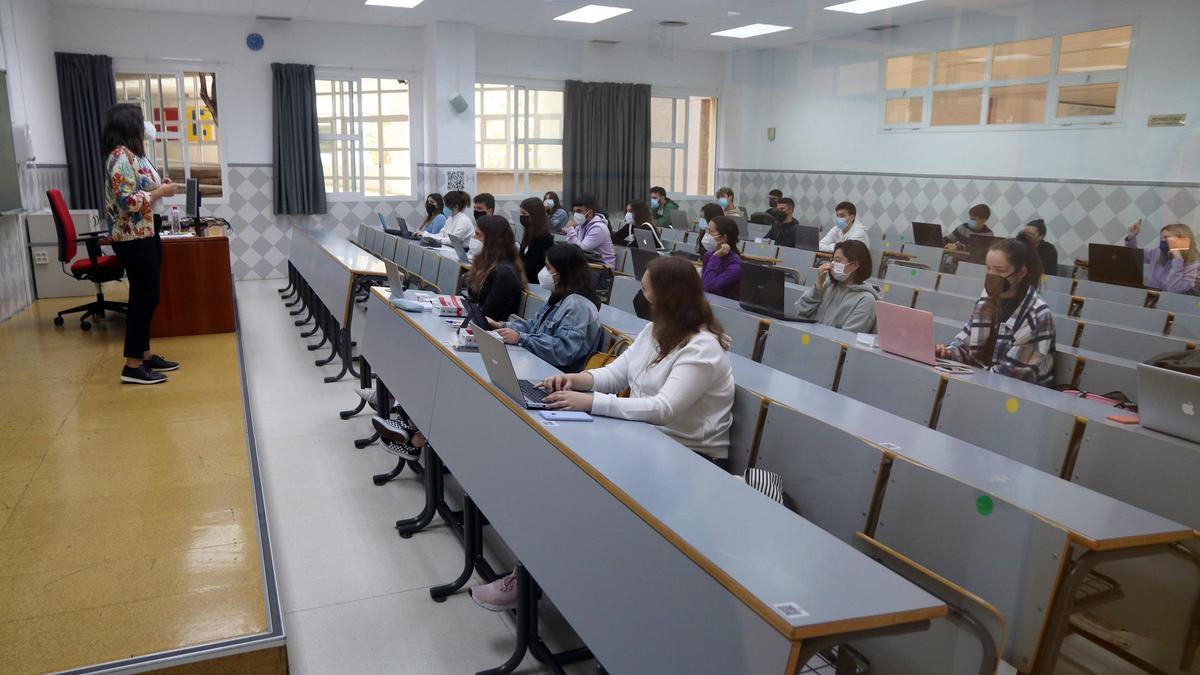 Los alumnos de la Universidad de Málaga regresan a las clases presenciales