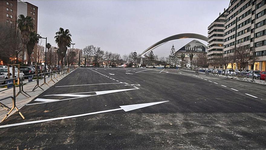 El «nuevo» aparcamiento junto al Palau de les Arts | AYTO VLC