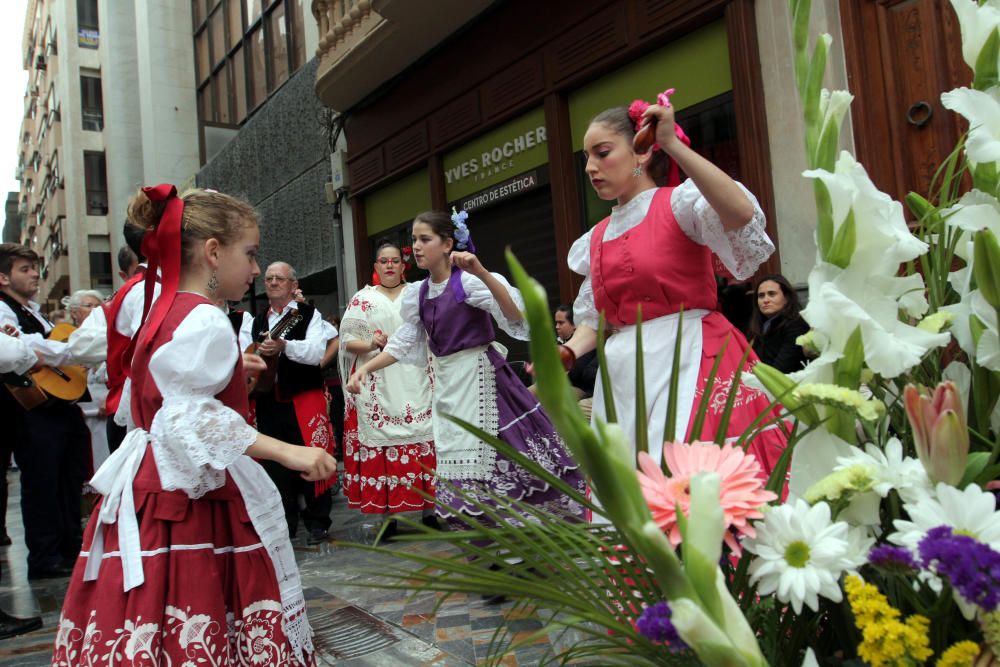 Ofrenda floral a la Virgen de la Caridad de Cartagena