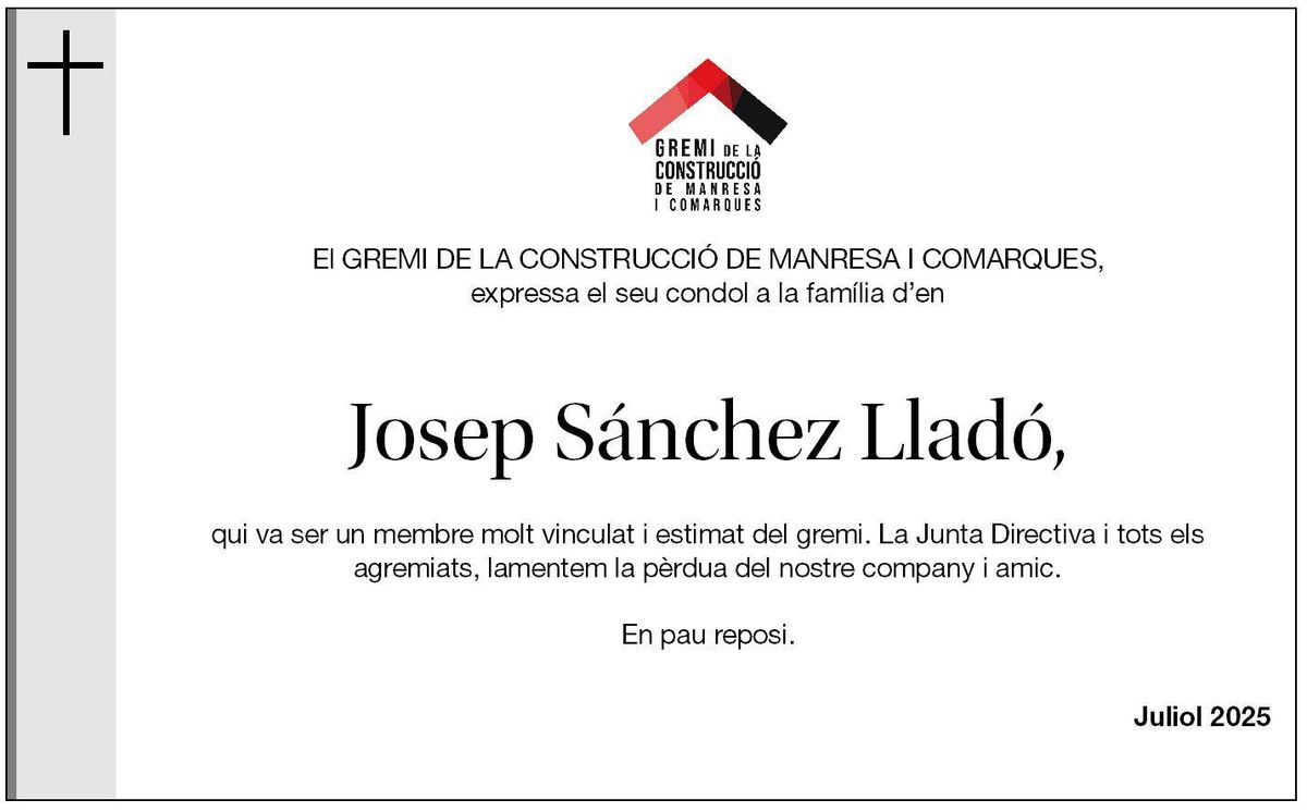 JOSEP SÁNCHEZ LLADÓ