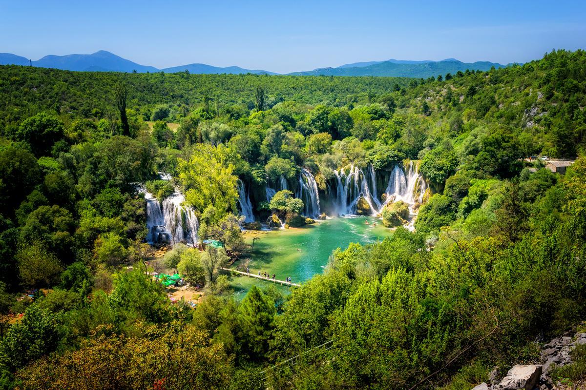 Cascada Kravice, Bosnia y Herzegovina