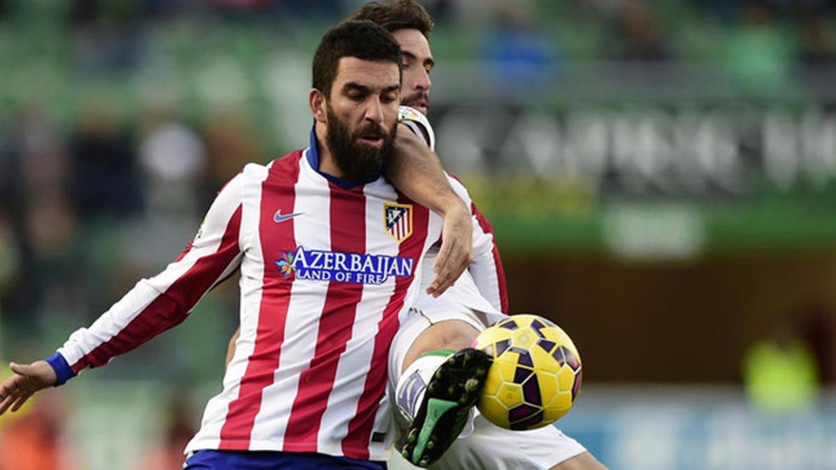 Arda Turan, con el Atlético la pasada temporada