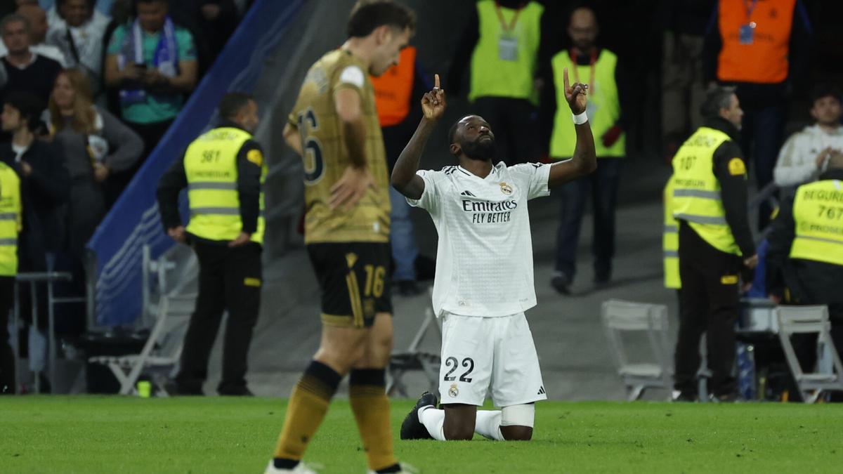 Ancelotti, sobre la posible sanción a Rüdiger: "No creo que vaya a pasar nada"