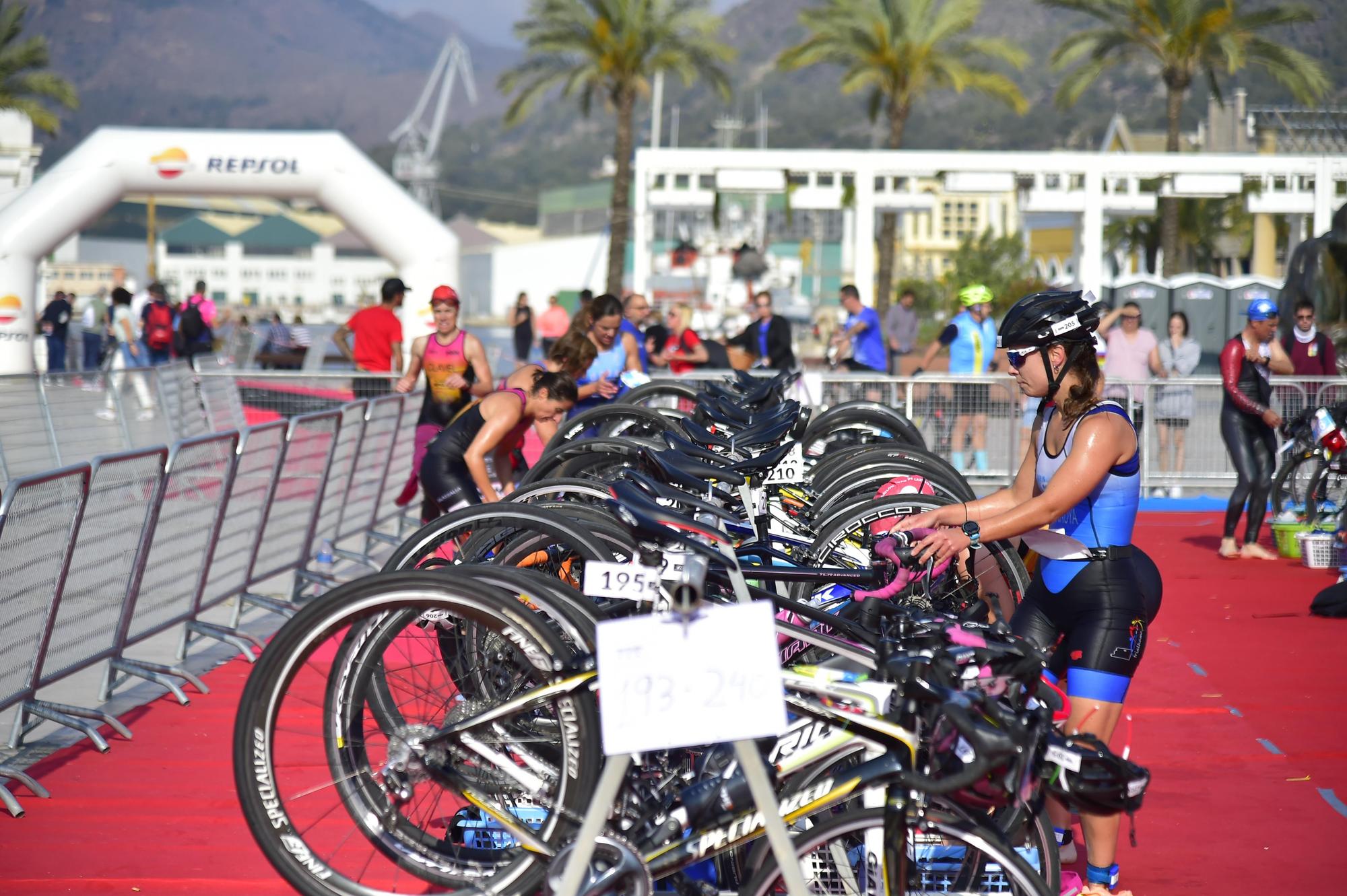 Las mejores fotos del Triatlón Ciudad de Cartagena 2023.