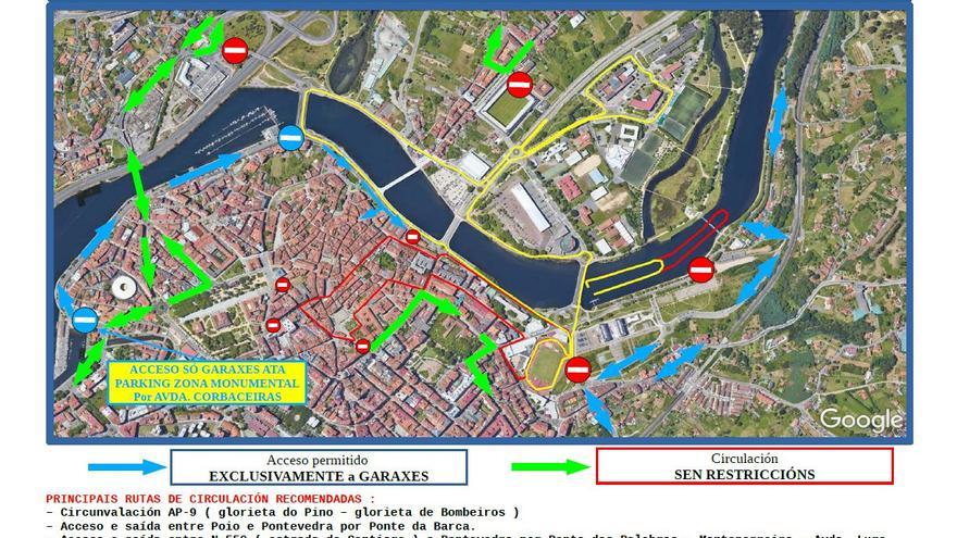 Preparado el dispositivo de tráfico que se desarrollará en Pontevedra con motivo de la Copa del Mundo de Triatlón