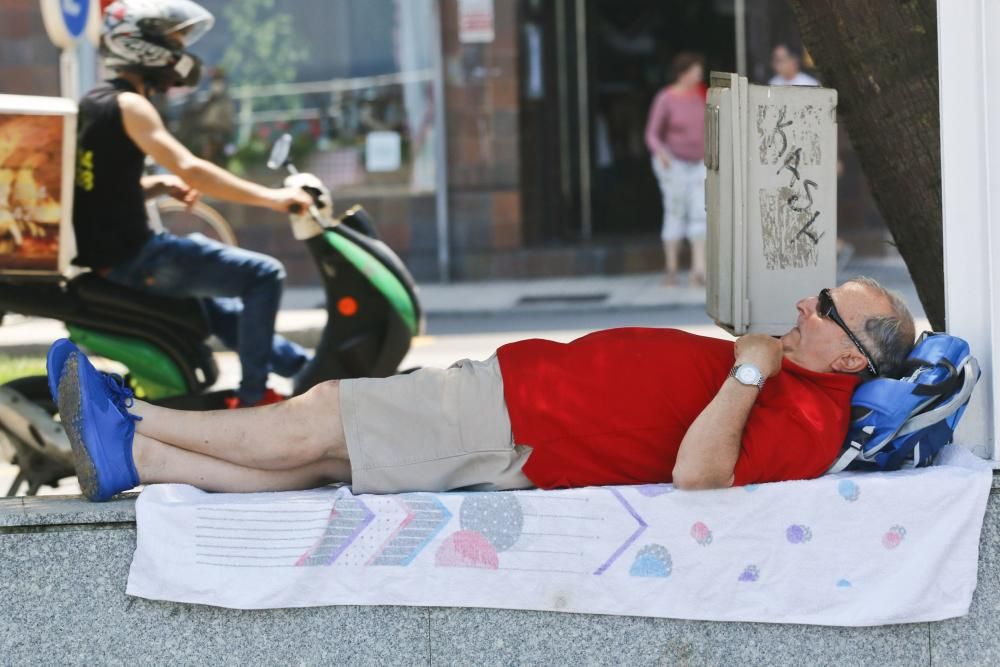 Ola de calor en Asturias