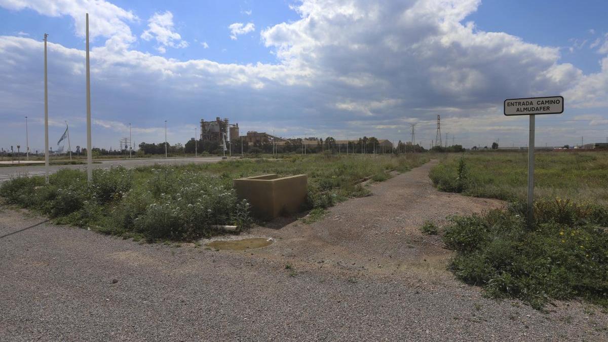 Vista de la zona donde se hará el palacio de Justicia.