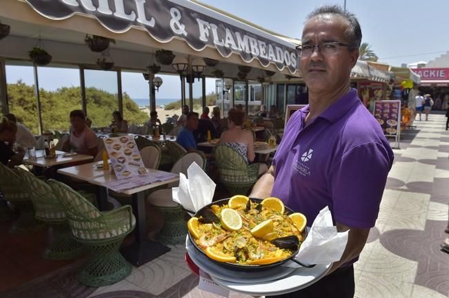 Reportaje turistas en los restaurantes del sur