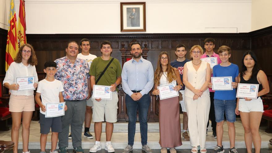 Distinción en Sagunt al alumnado más destacado de la Liga Matemática