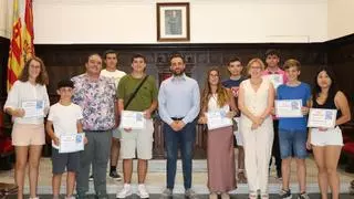 Distinción en Sagunt al alumnado más destacado de la Liga Matemática