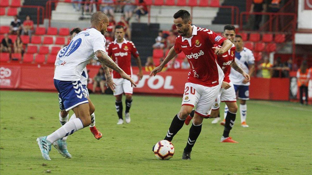 Sebas Coris disputó el pasado curso cedido en Tarragona