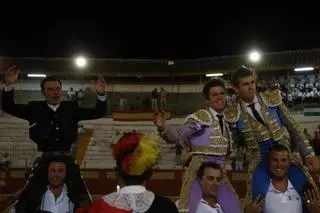 Los hermanos Jiménez y Andy Cartagena firman una tarde de triunfo en Cabra