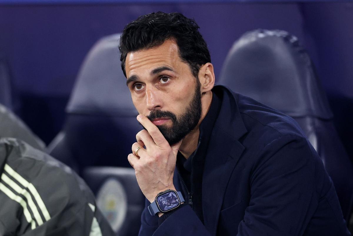 Álvaro Arbeloa, entrenador del Real Madrid.
