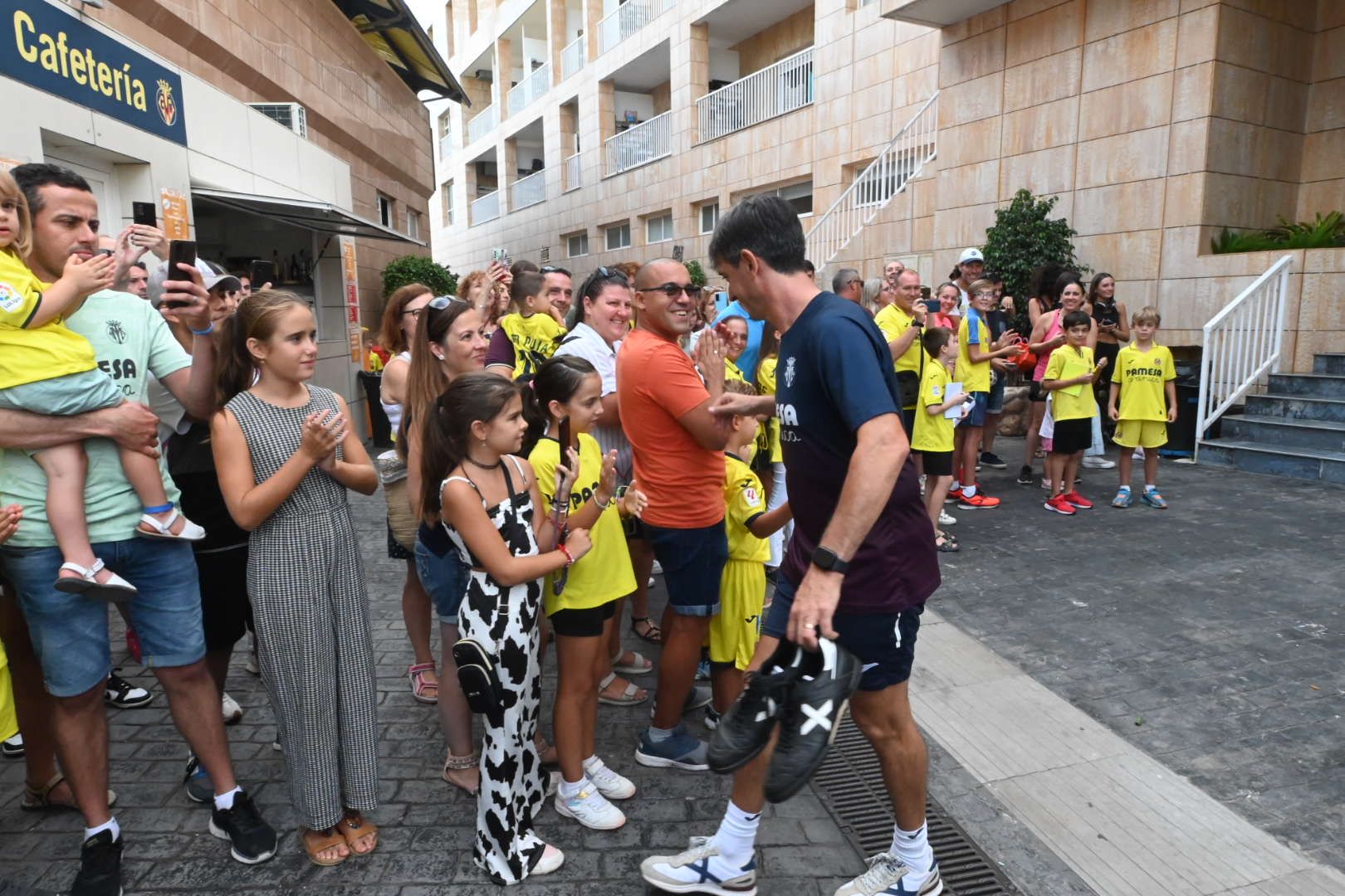 Galería | Las mejores imágenes del primer entrenamiento de Pacheta con el Villarreal