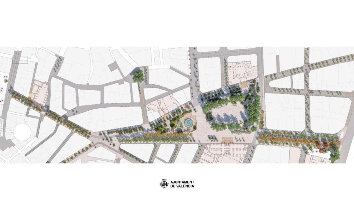 Proyecto de remodelación integral para conectar la Estación del Norte con la Plaza de la Reina