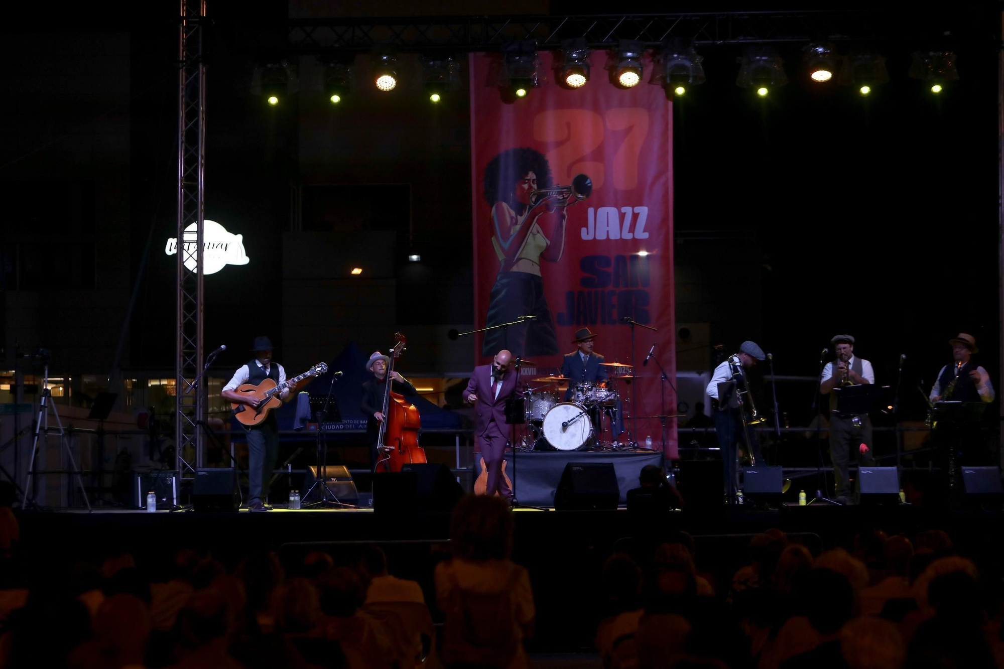 Las mejores imágenes de Zoot Suiters en el Festival Internacional Jazz San Javier