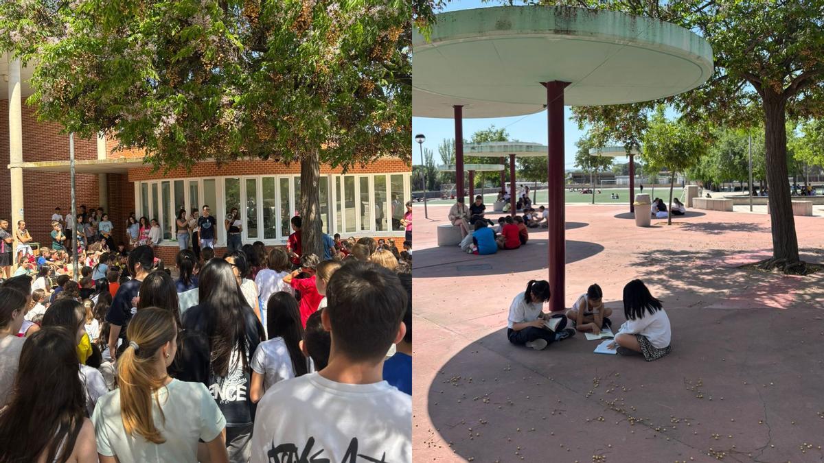 Macroquedada literaria en el Colegio Juan de Lanuza de Zaragoza