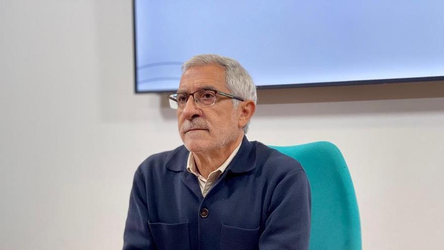 IU exige al Ayuntamiento de Oviedo una actuación urgente en el muro que sostiene la carretera de Santa Eulalia de Manzaneda