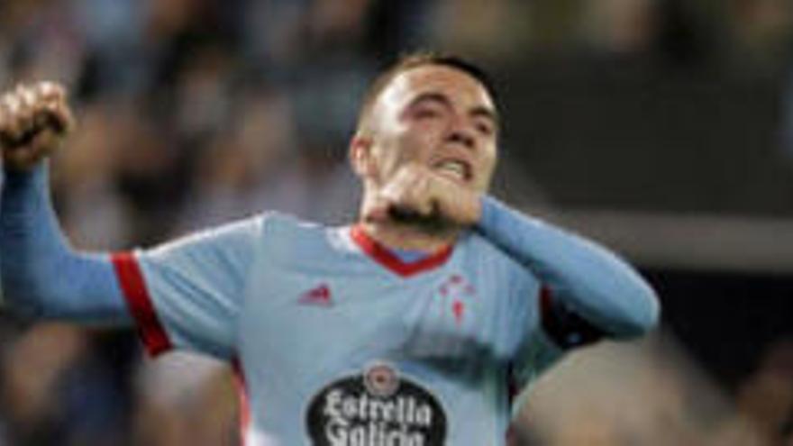 Iago Aspas le abre las puertas del Celta de Vigo a Santi Mina