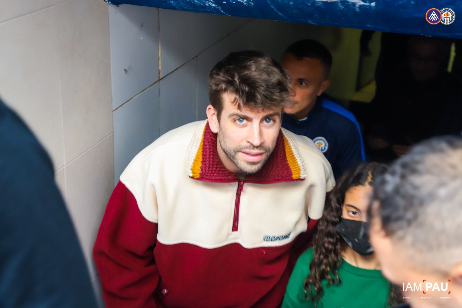 Primera visita de Gerard Piqué al ...