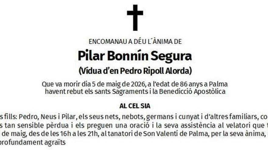 Pilar Bonnín Segura
