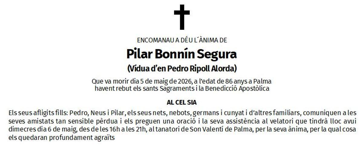 Pilar Bonnín Segura