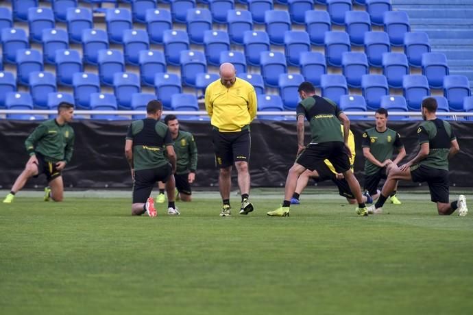 DEPORTES 05-03-19  LAS PALMAS DE GRAN CANARIA.  Primer entrenamiento de Pepe Mel. FOTOS: JUAN CASTRO