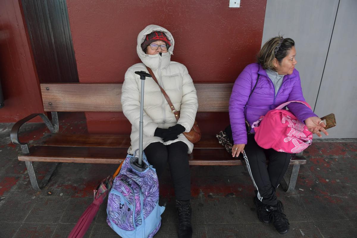 María , afectada por la huelga de buses indefinida