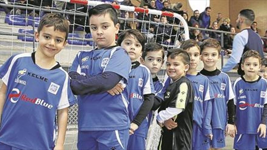 La liga bebé de fútbol sala llega a guadalquivir