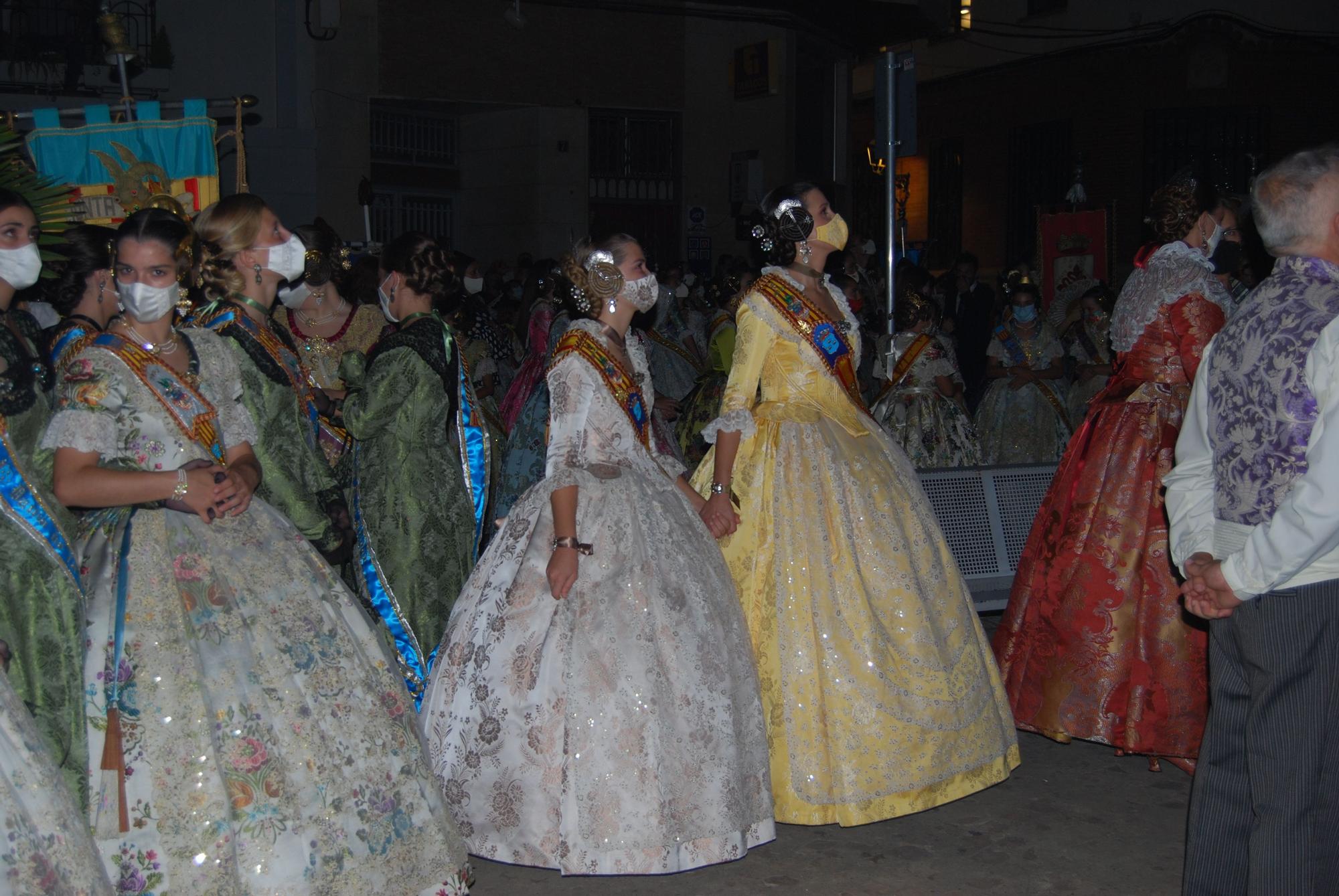 Acto de inauguración de las fiestas josefinas que se celebran del 8 al 12 de octubre en Burriana