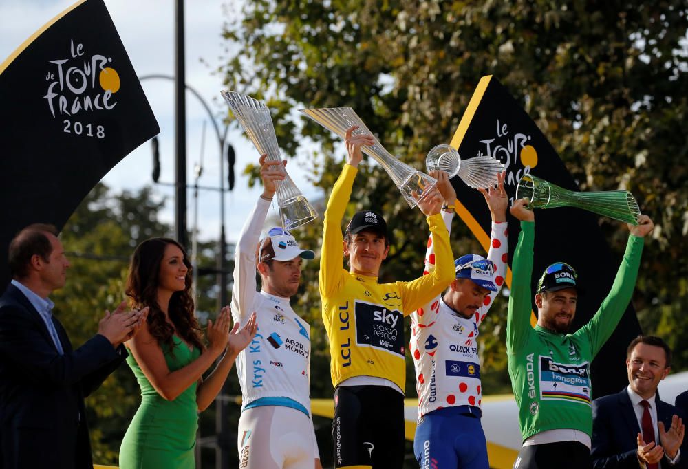 Geraint Thomas guanya el Tour de França