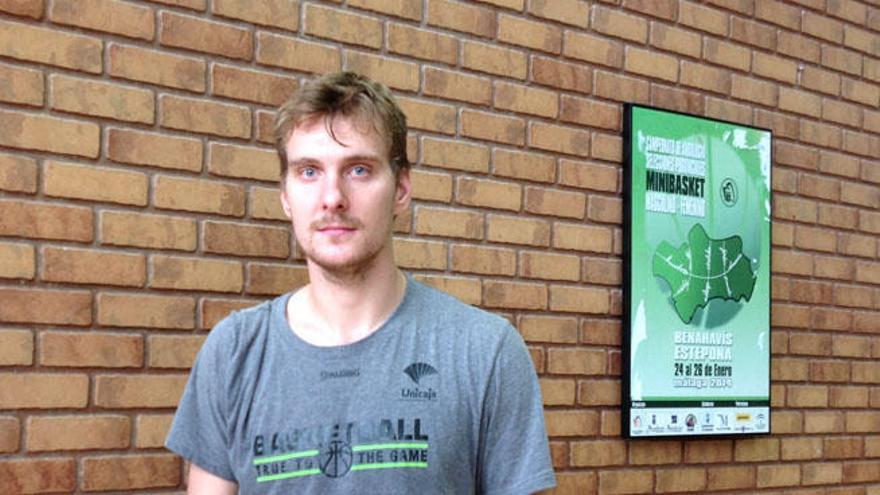 Zoran Dragic, después de un entrenamiento en Benahavís.