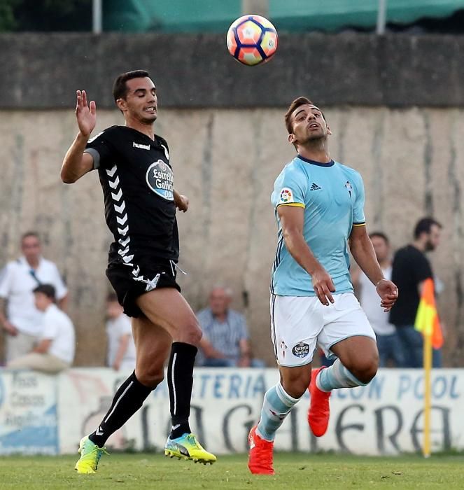 Los celestes se adelantaron mediante el juvenil Brais Méndez pero terminaron cayendo en el campo del Gran Peña por dos goles a balón parado