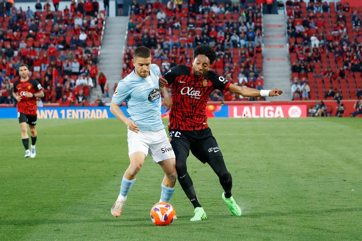 El Mallorca - Celta en Son Moix, en imágenes
