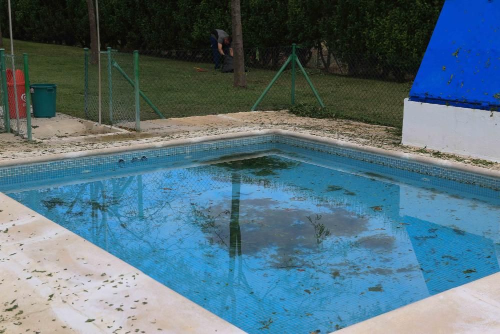 Las imágenes de Roales del Pan, el día después de la tormenta