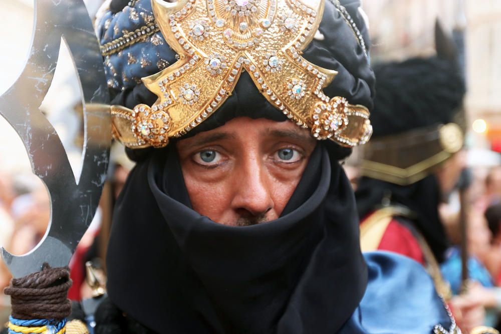 Cabalgata histórica en el Centro de Málaga