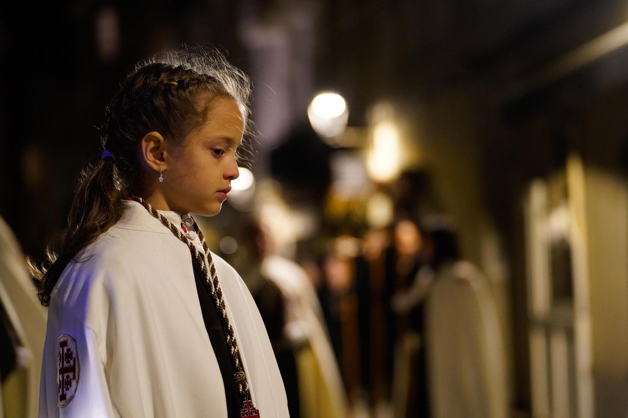 La Piedad recorre las calles de la Ciudad Vieja en la cuarta jornada de procesiones