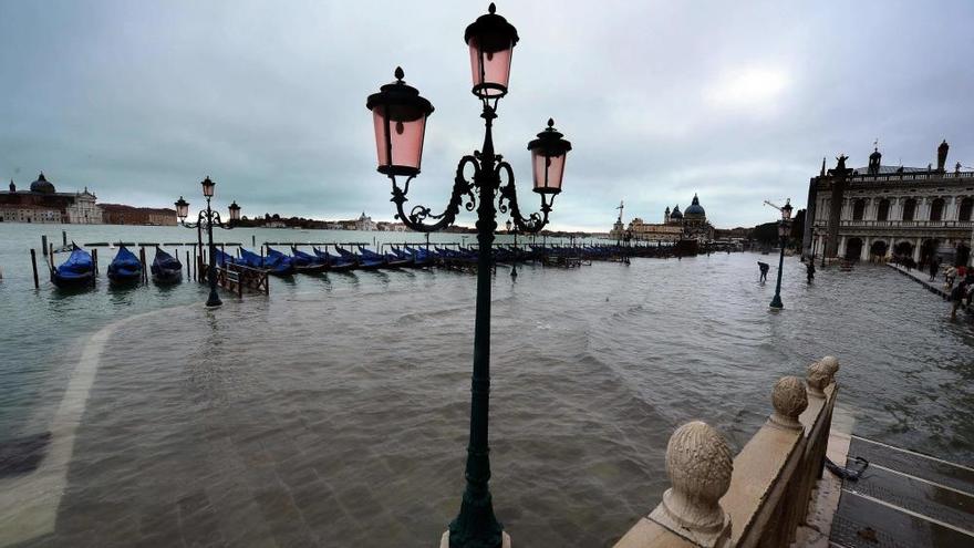 Venecia inundada por el &#039;acqua alta&#039;