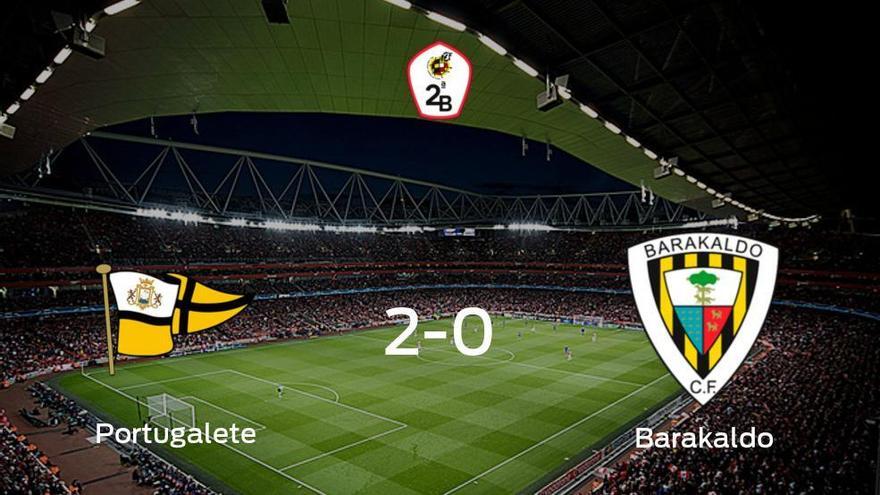 El Portugalete se queda con los tres puntos frente al Barakaldo (2-0)